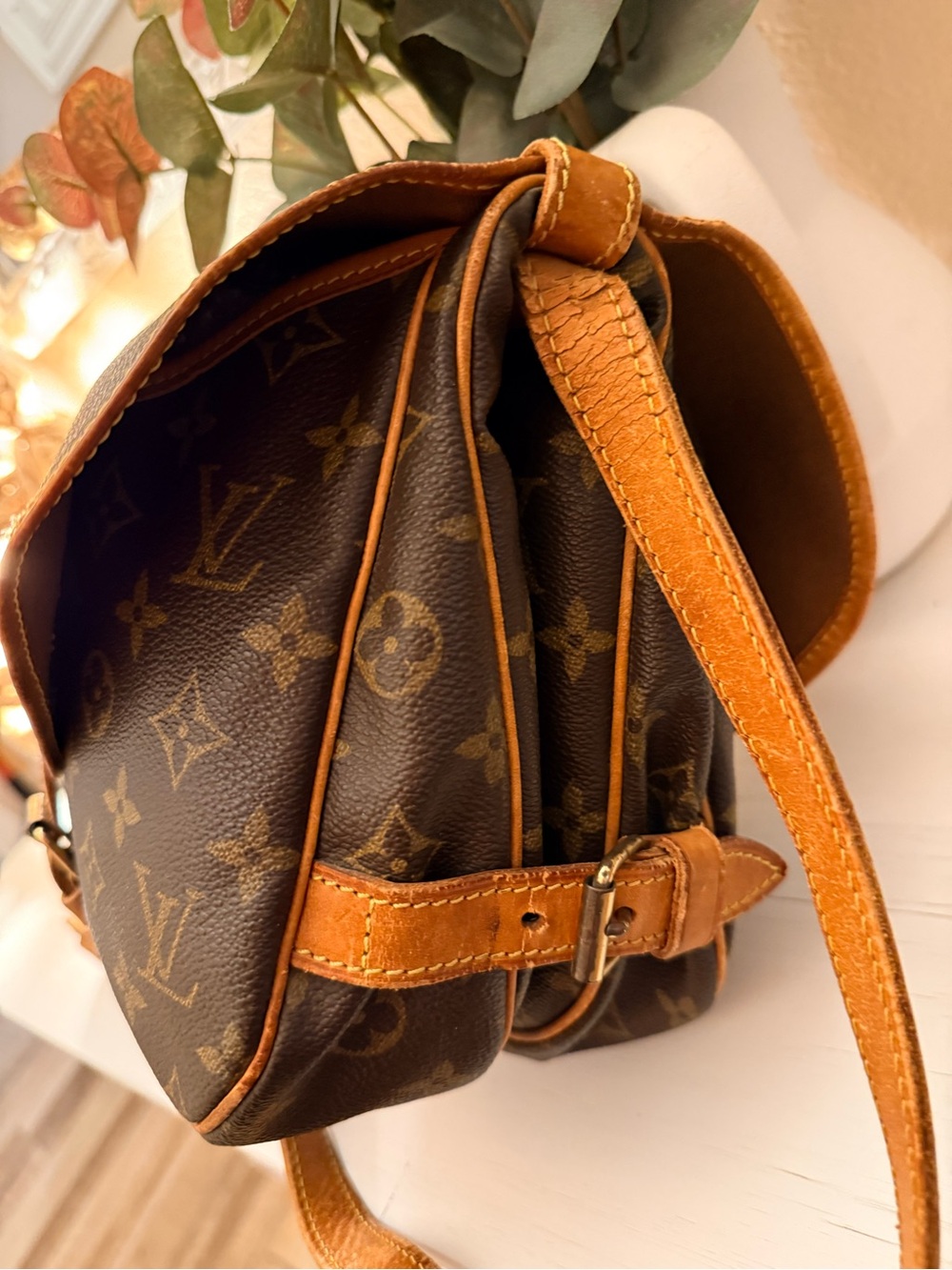 Louis Vuitton Monogram Saumur 30 Bag - Picture 6 of 14